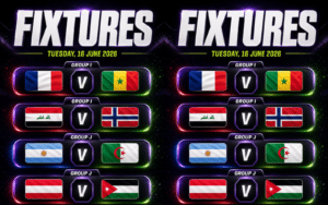 4 Partidos claves sacuden el Mundial 2026 este martes 16 de junio