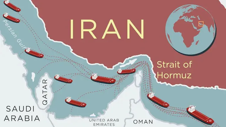 El estrecho de Ormuz reabre por el fin de la guerra en Irán