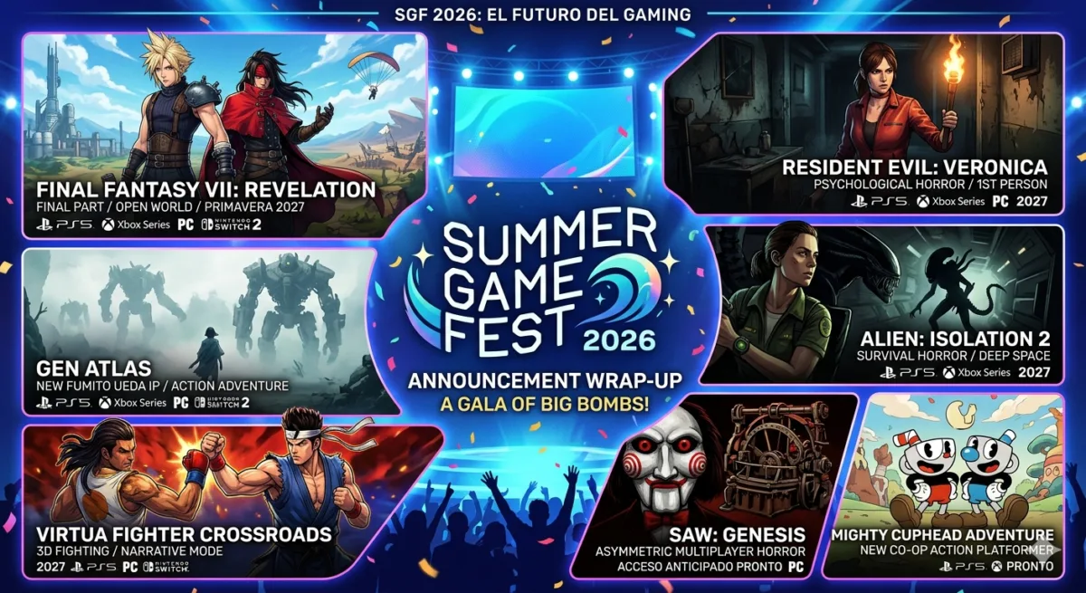 La edición 2026 del Summer Game Fest, capitaneada una vez más por Geoff Keighley, ha dejado claro que la industria de los videojuegos se prepara para un periodo dorado entre finales de este año y el esperado 2027.
