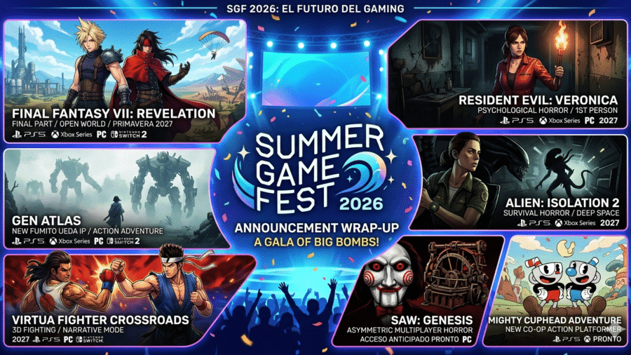 La edición 2026 del Summer Game Fest, capitaneada una vez más por Geoff Keighley, ha dejado claro que la industria de los videojuegos se prepara para un periodo dorado entre finales de este año y el esperado 2027.