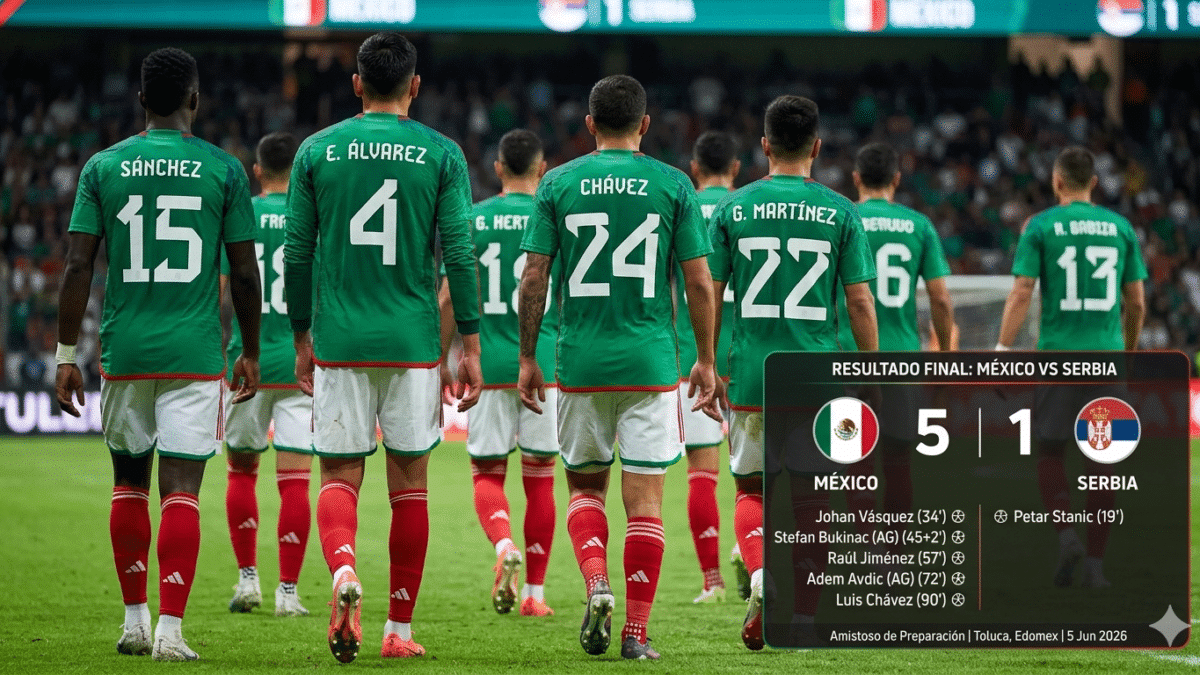La Selección Mexicana cerró con broche de oro su preparación para la Copa del Mundo 2026