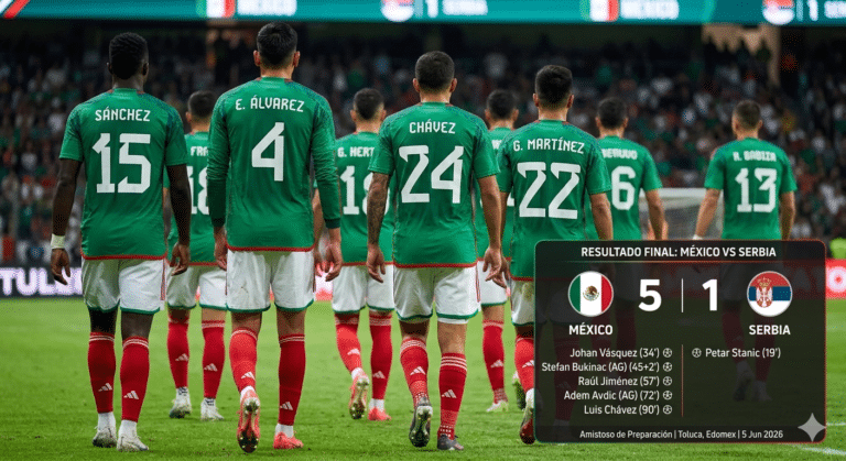 La Selección Mexicana cerró con broche de oro su preparación para la Copa del Mundo 2026