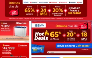 Hot Sale Walmart 2026 con los Precios bajos en línea y a meses sin intereses