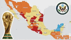 ¿Viajas al Mundial 2026? El gobierno de EE. UU. actualizó su alerta de viaje para México. Revisa el mapa de riesgo de la CDMX, Monterrey y Guadalajara.