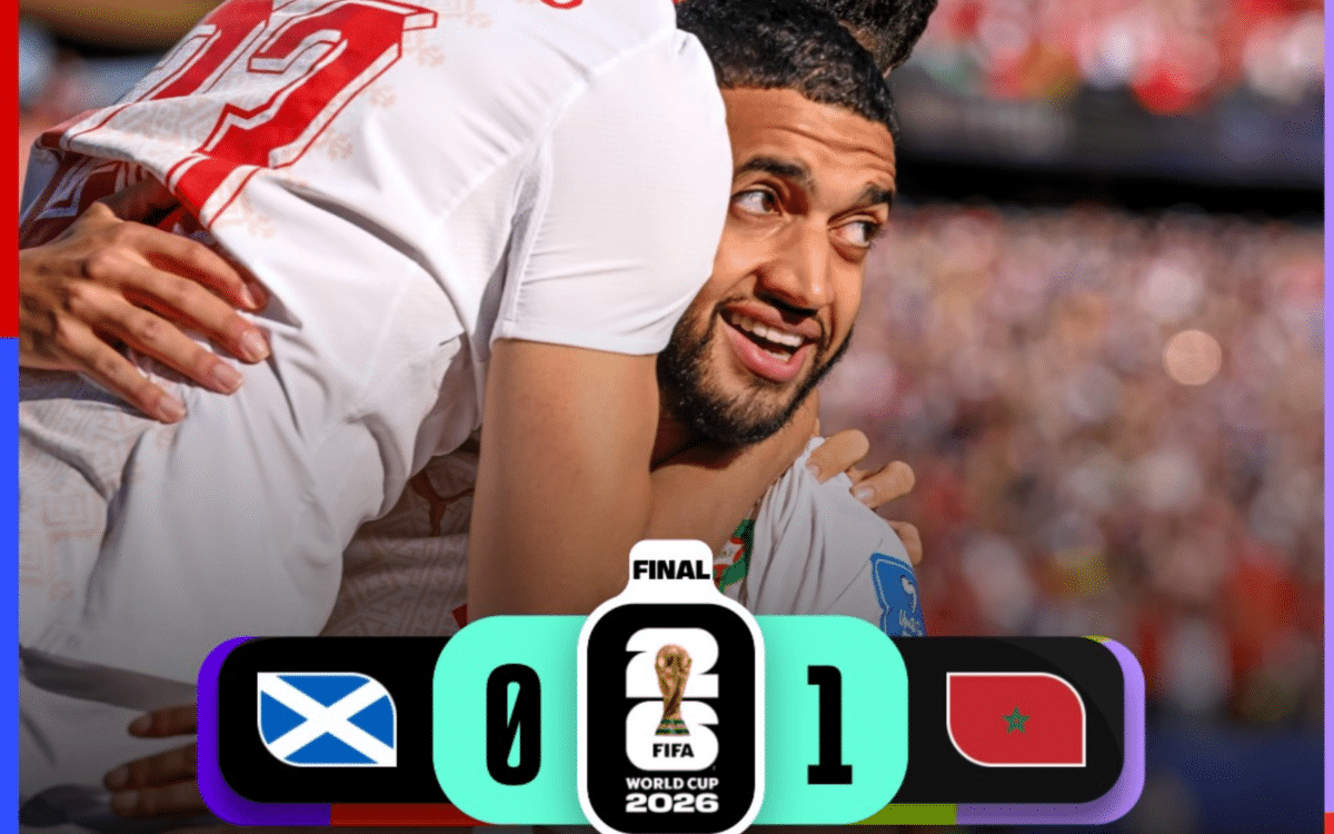Marruecos gana a Escocia en 72 segundos y lidera el Grupo C del Mundial 2026