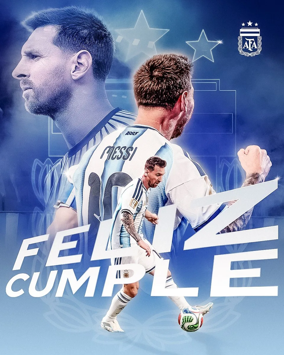 Messi cumple 30 años