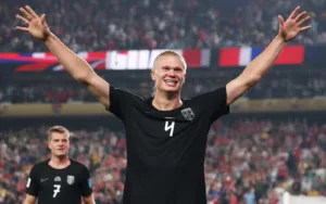 Noruega gana a Senegal 3-2 con doblete de Haaland y se pone segundo del Grupo I