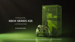 Nueva consola Xbox Series X25 y su control de edición especial