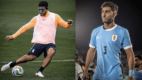 Sebastián Cáceres atrajo todas las miradas al utilizar una máscara protectora durante el enfrentamiento contra Arabia Saudita.