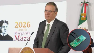 Marcelo Ebrard promete producción de semiconductores en México