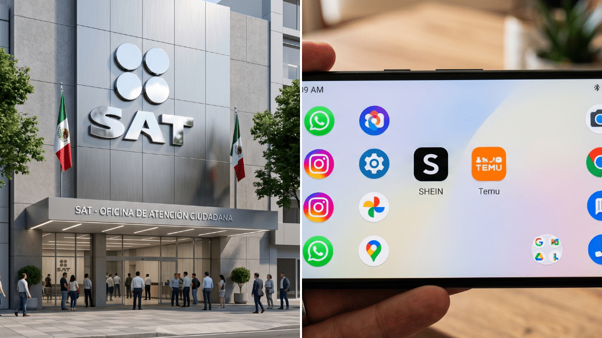 SAT endurece vigilancia sobre compras en Temu y Shein