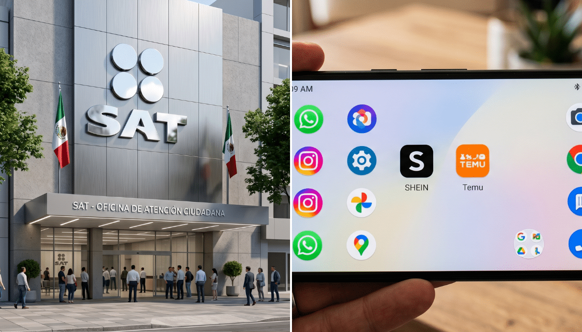 SAT endurece vigilancia sobre compras en Temu y Shein