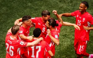Suiza gana 4-1 a Bosnia y Herzegovina y lidera el Grupo B del Mundial 2026