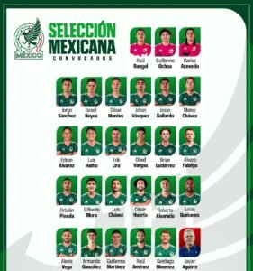 El "Vasco" Aguirre definió al plantel que buscará hacer historia en el torneo donde México será coanfitrión.
