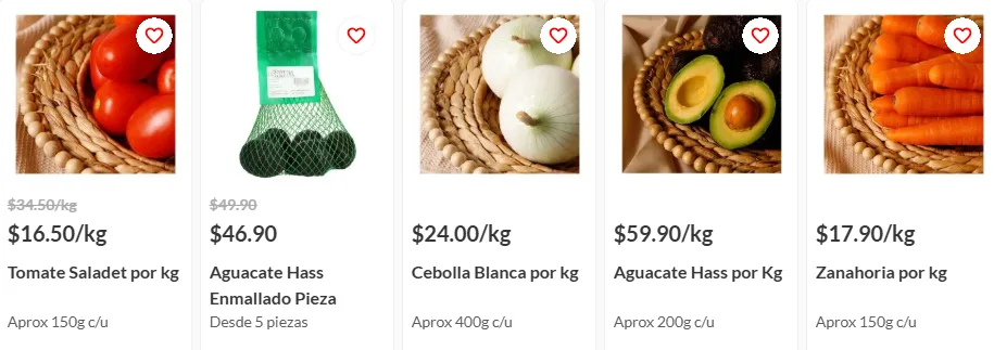 verduras Chedraui