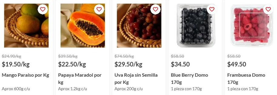 frutas Chedraui