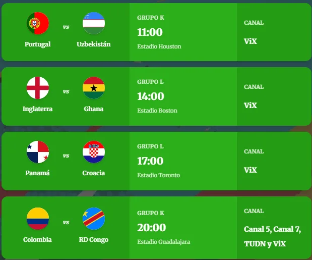 partidos del mundial 2026 hoy 23 de junio | Jointly News