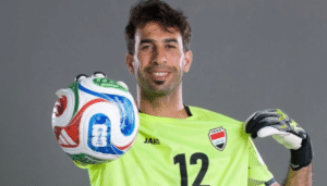 El portero de la selección de Irak, Jalal Hassan, sin equipo después del mundial 2026.