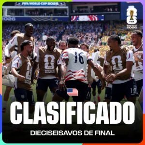 Estados Unidos vence 2-0 a Australia.