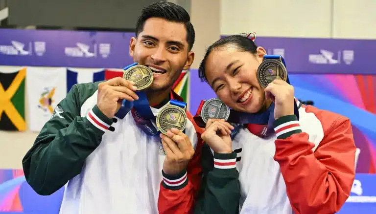 Cecilia Lee, taekwondoína mexicana medallista en los Juegos Centroamericanos Santo Domingo 2026
