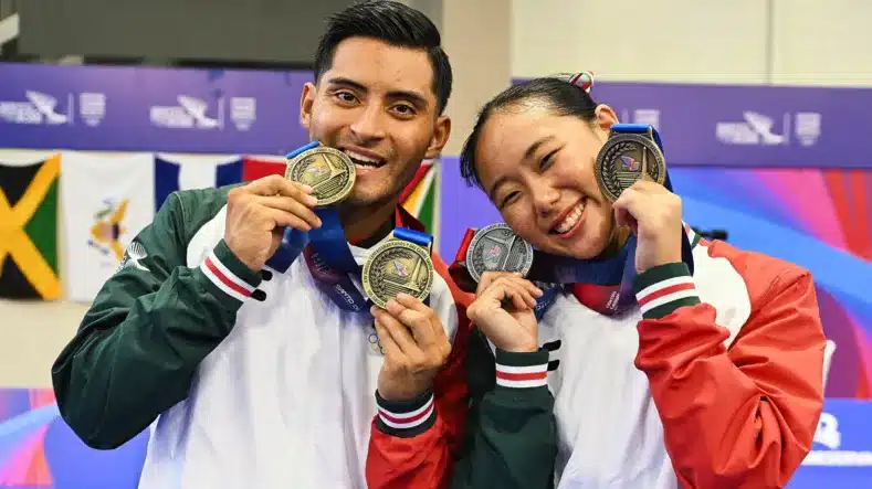 Cecilia Lee, taekwondoína mexicana medallista en los Juegos Centroamericanos Santo Domingo 2026