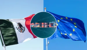 El Parlamento Europeo ratificó el acuerdo con México con 479 votos: aranceles cero al 99% de los productos y Ebrard dice que puede operar este año.