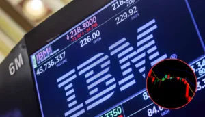IBM registra su peor caída bursátil en décadas