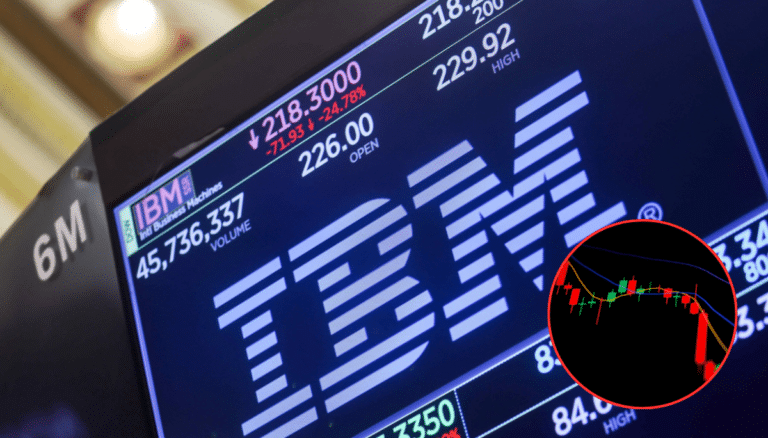 IBM registra su peor caída bursátil en décadas