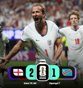 El capitán Harry Kane se vistió de héroe al firmar un doblete salvador en los últimos quince minutos del encuentro disputado en Atlanta.