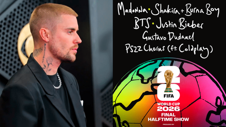 Justin Bieber medio tiempo Mundial 2026