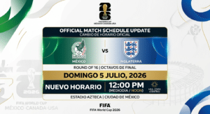 En un giro inesperado que ha puesto a correr a organizadores, televisoras y aficionados, la FIFA y el comité organizador local anunciaron una modificación de última hora en la agenda de la Copa Mundial 2026.
