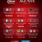 La Jornada 3 del Apertura 2026 inicia este viernes 31 de julio con el liderato compartido entre Tijuana, Cruz Azul, Atlas y Necaxa.