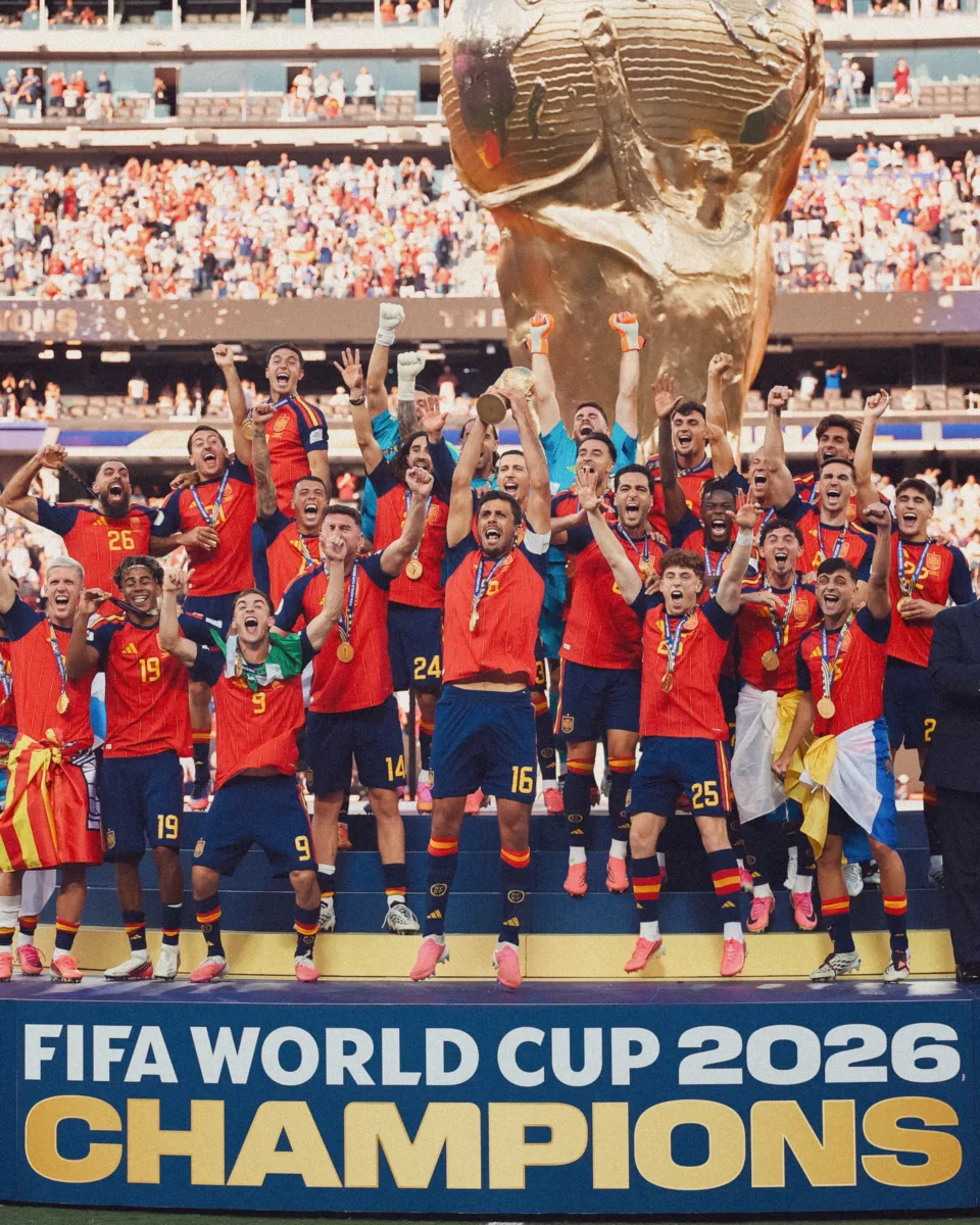 La final del mundial 2026 en el que se coronó España obtuvo casi 63 millones de espectadores (X)