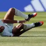 Mbappé lesión tobillo