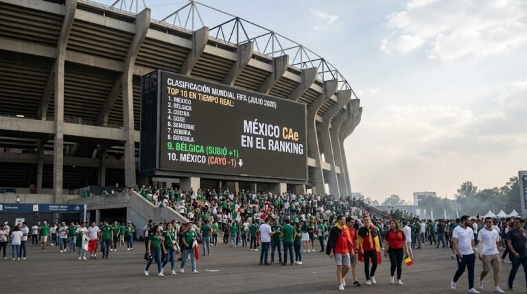 México-Cae-Ranking-FIFA-2026