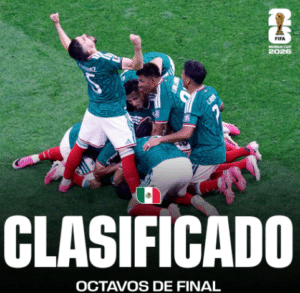México venció 2-0 a Ecuador en el Estadio Azteca con goles de Julián Quiñones y Raúl Jiménez, clasificando a los octavos de final del Mundial 2026.