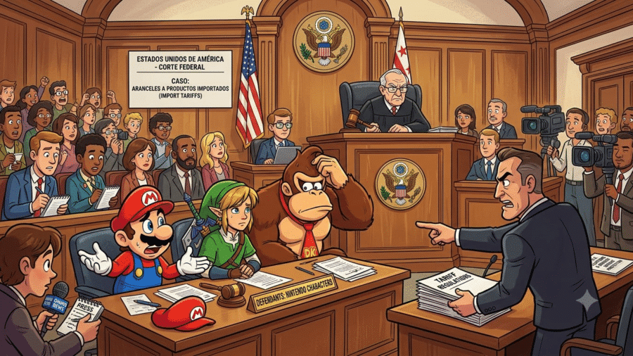 Nintendo se niega formalmente a reembolsar a sus usuarios los aranceles recaudados.