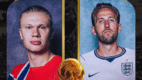 Noruega vs. Inglaterra: A qué hora y dónde ver el choque por el pase a semis entre Haaland y Kane