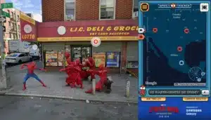 Spider-Man en Google Maps