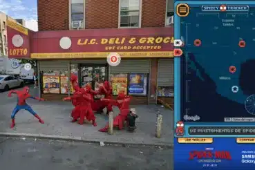 Spider-Man en Google Maps