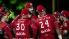 Spider-Man y los Diablos Rojos durante la serie contra El Águila
