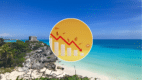 Tulum enfrenta su peor crisis turística en años con ventas desplomadas 60% por el sargazo, justo semanas después del pico del Mundial.