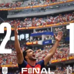 España avanzó a las semifinales* de la Copa del Mundo 2026 tras vencer de forma agónica a Bélgica por 2-1 en Los Ángeles.