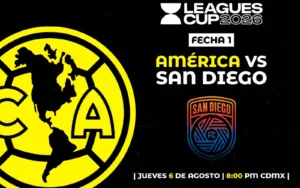 América vs San Diego FC hoy jueves 6 de agosto a las 20:00 en el Estadio Banorte: canal, streaming y boletos desde 228 pesos