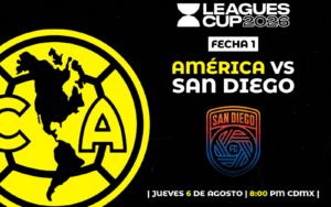 América vs San Diego FC hoy jueves 6 de agosto a las 20:00 en el Estadio Banorte: canal, streaming y boletos desde 228 pesos