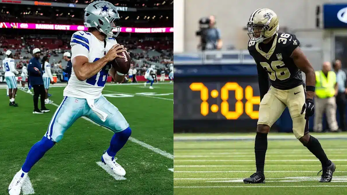 Dallas Cowboys vs Saints