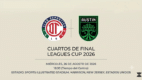 Los dirigidos por Antonio Mohamed buscarán imponer su estilo ofensivo vistiendo su tradicional uniforme rojo, mientras que el cuadro texano intentará mantener el invicto con su armadura verde y negra.