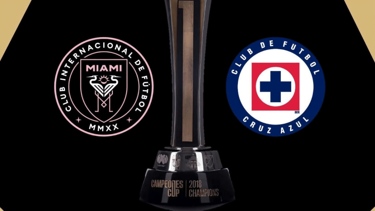 El Inter Miami y el Cruz Azul se enfrentarán el miércoles 16 de septiembre en el Nu Stadium por la Campeones Cup 2026.