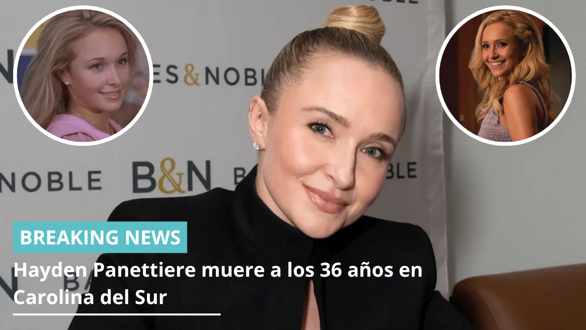 Hayden Panettiere murió a los 36 años en Carolina del Sur