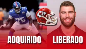 Kansas City Chiefs adquieren a Joshua Ezeudu de los Giants y liberan a Kellen Diesch
